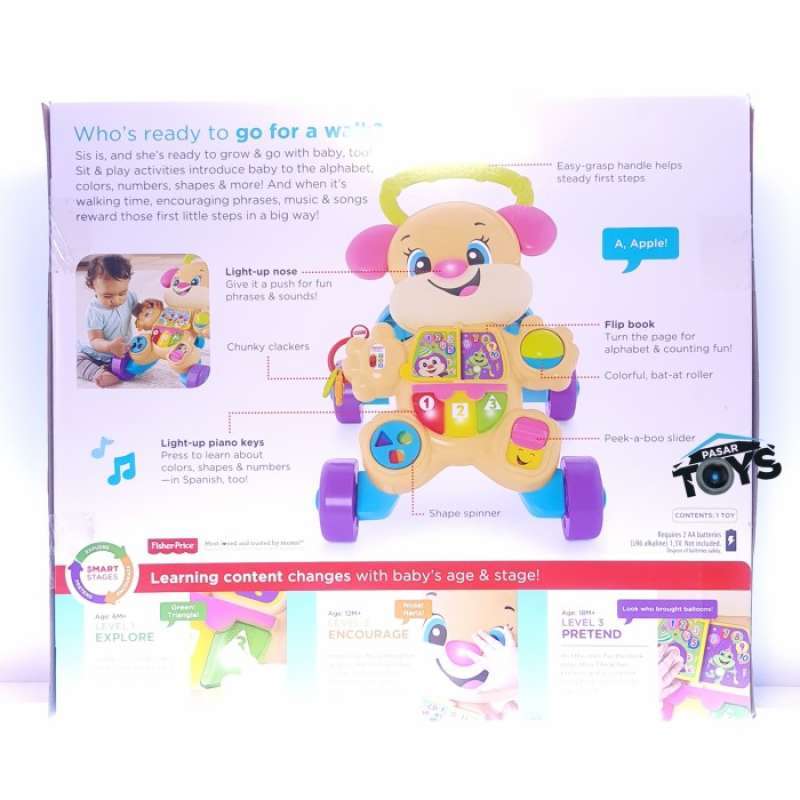 Fisher price best sale lil sis walker