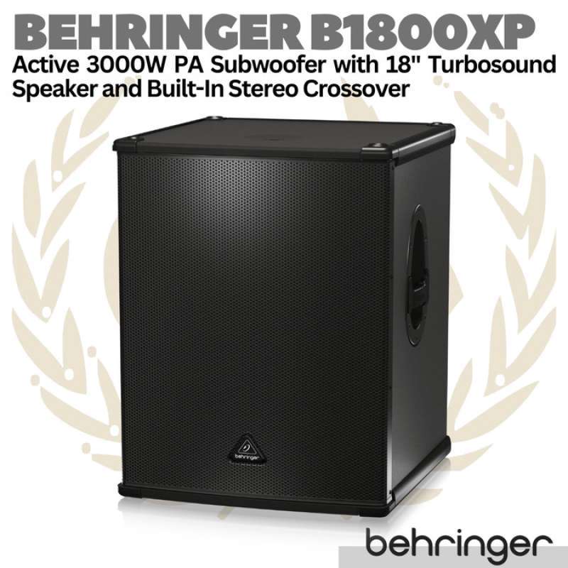 Behringer 3000 watt subwoofer hotsell