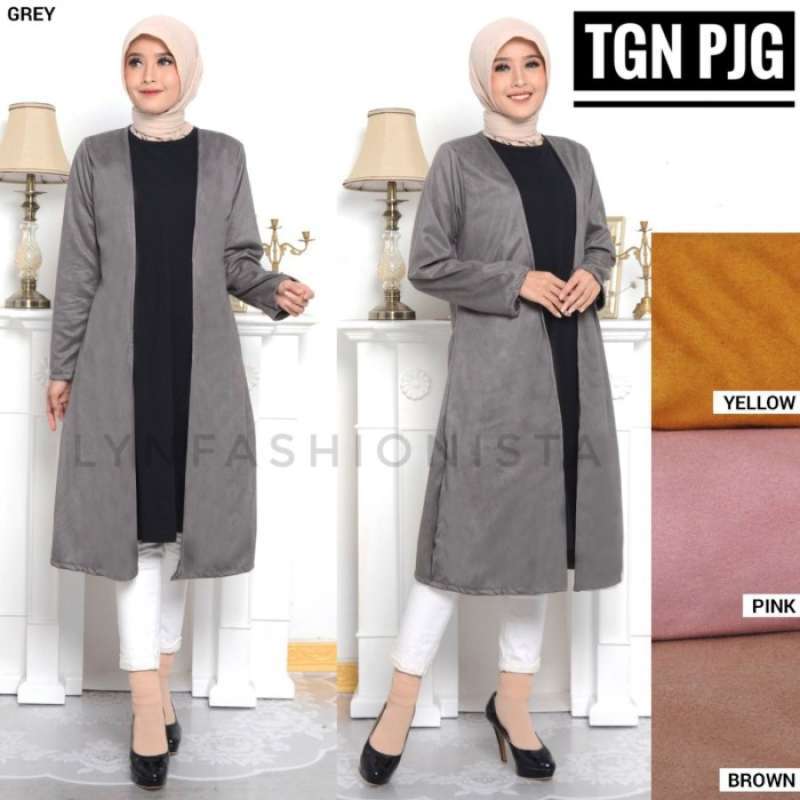 Cardigan 2024 muslimah online