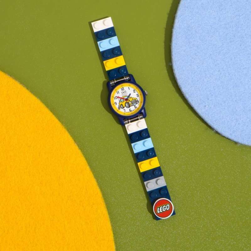 LEGO Brick Watch Jam Tangan QnQ dg Strap dr Brick LEGO Kode aPQL Kids Plane