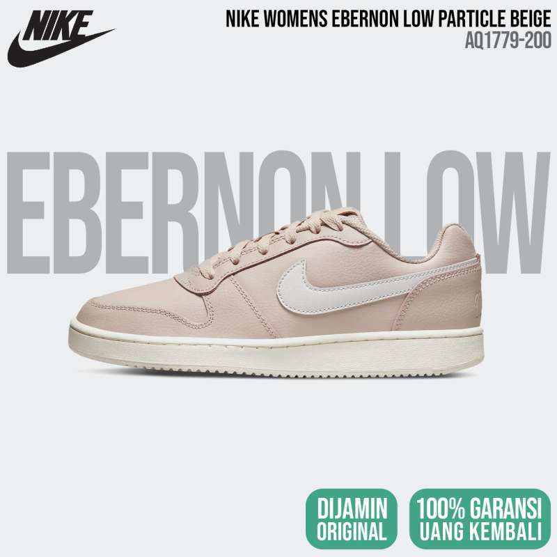 Nike ebernon low beige on sale