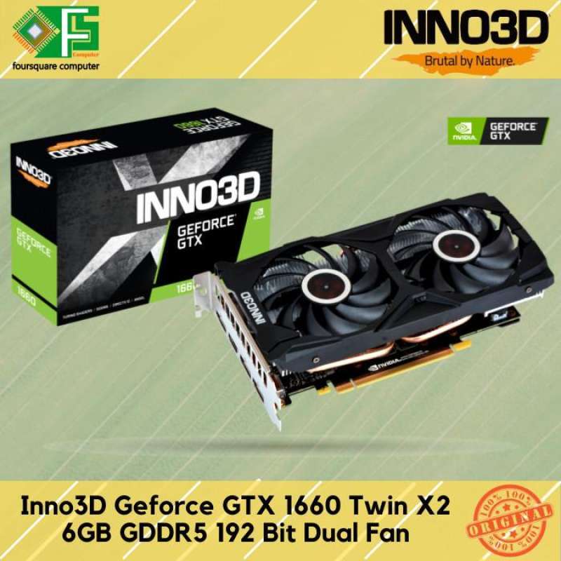 Inno3d geforce gtx on sale 1660 twin x2