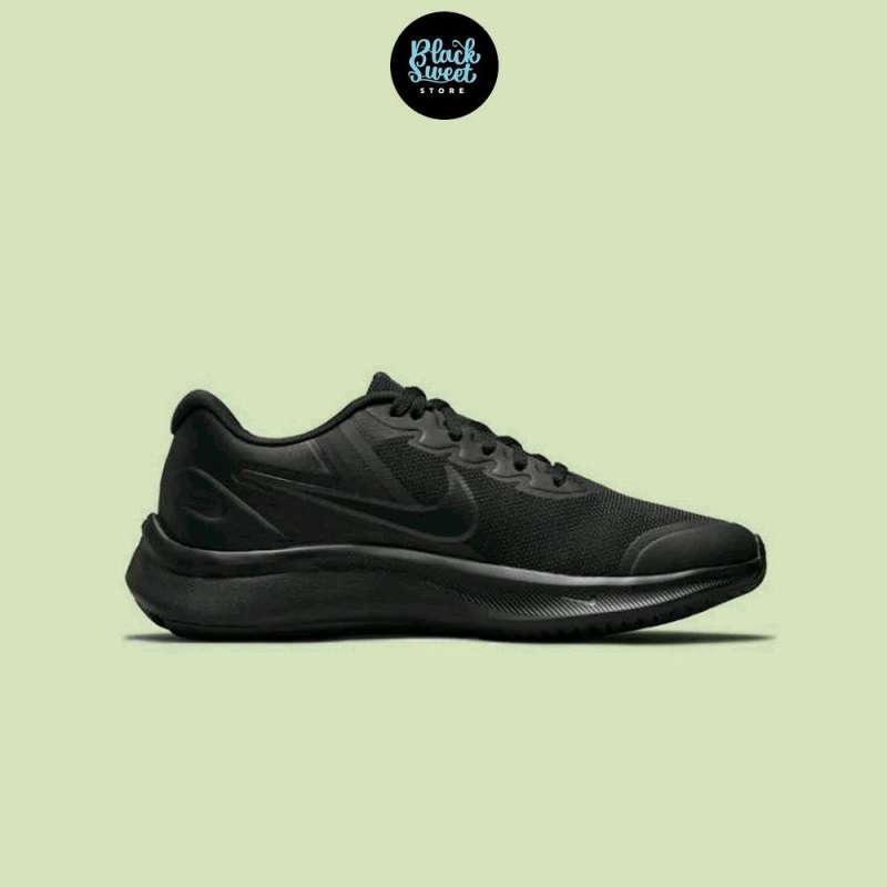 Sepatu nike full black deals original