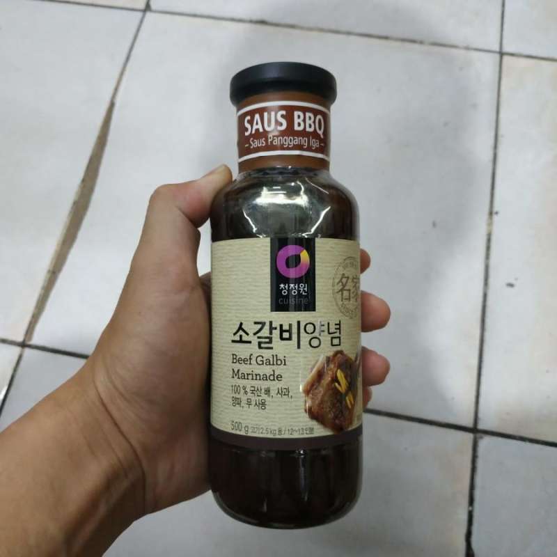 Beef Galbi Marinade 500 Saus BBQ Saus Iga Panggang