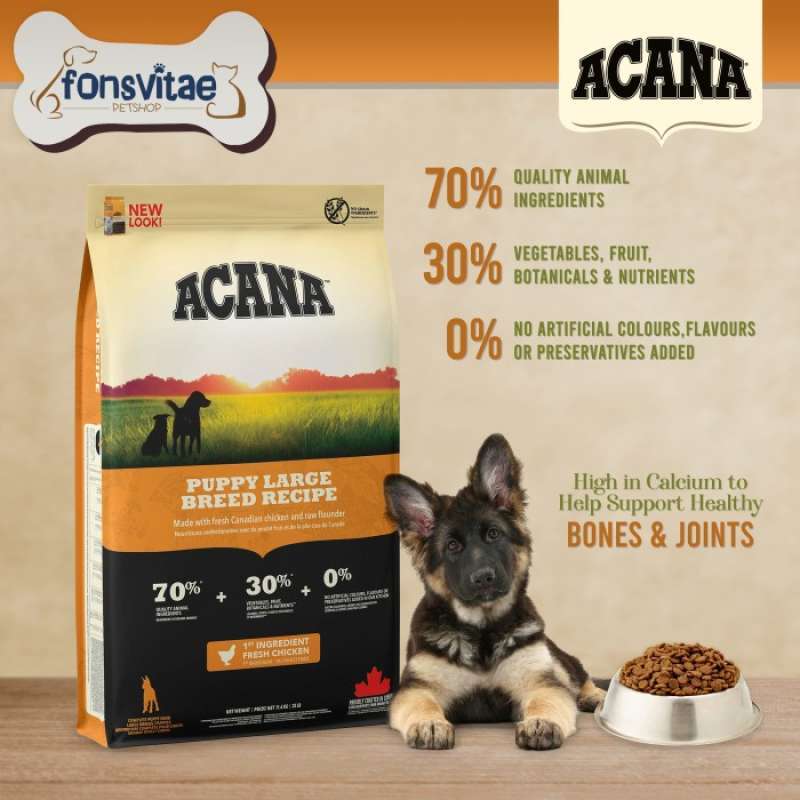 Jual Acana Puppy Large Breed 11 4 Kg Di Seller Bumi Living Store Meruya Selatan udik Kota Jakarta Barat Blibli