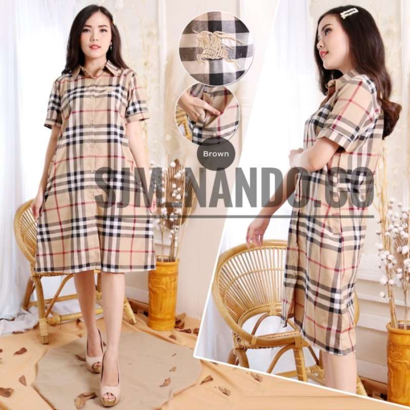 Dress burberry dewasa 2025