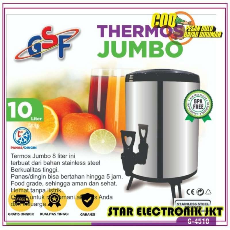 Jumbo thermos hot sale