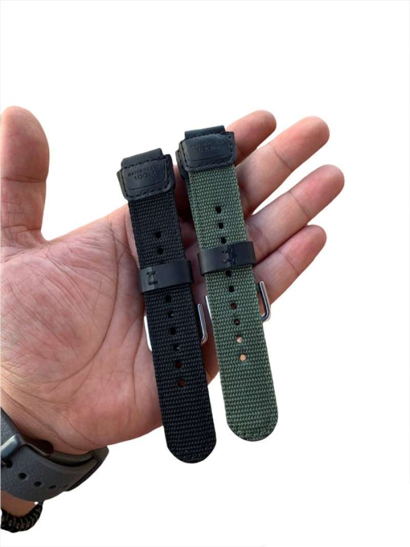 Jual Tali Jam Tangan Kanvas Casio Original Branded Harga