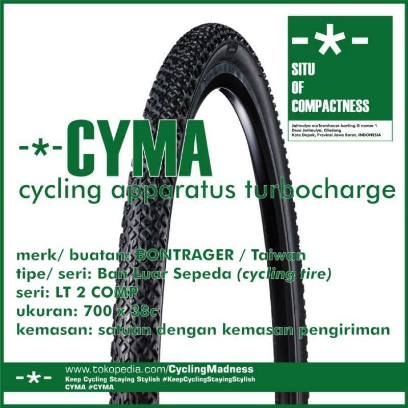 Promo Ban Luar Bontrager Lt2 Comp 700C X 38 700 X 38C Gravel