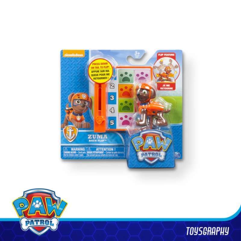 Paw patrol backflip hot sale