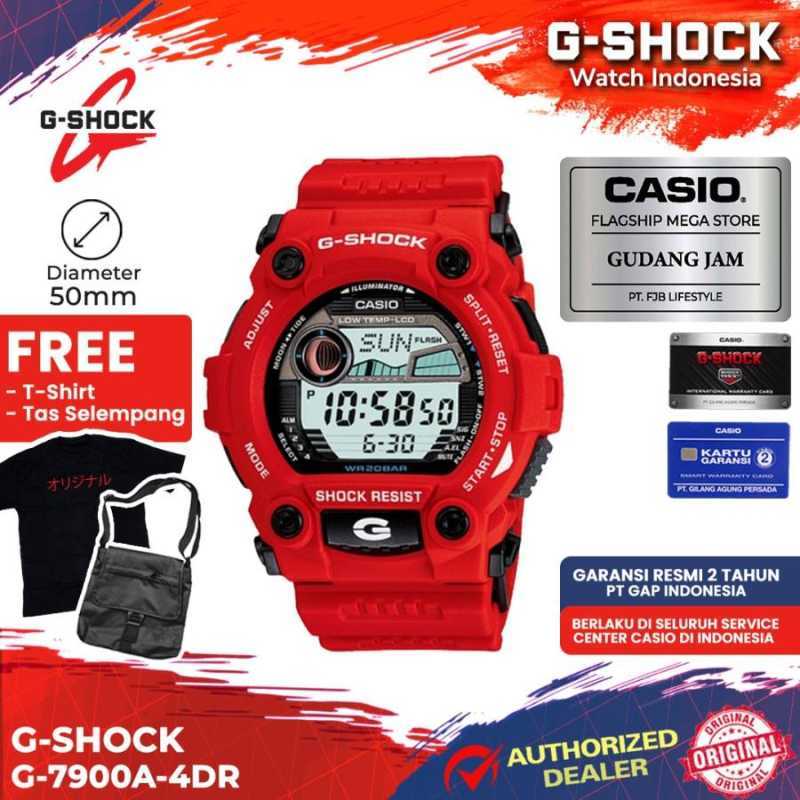 G shock mat sales moto merah harga