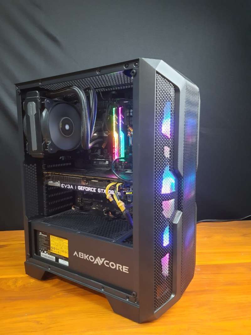 Jual PC Gaming Editing Ryzen 5 5600x Gtx 1080 ti di Seller Kiwil