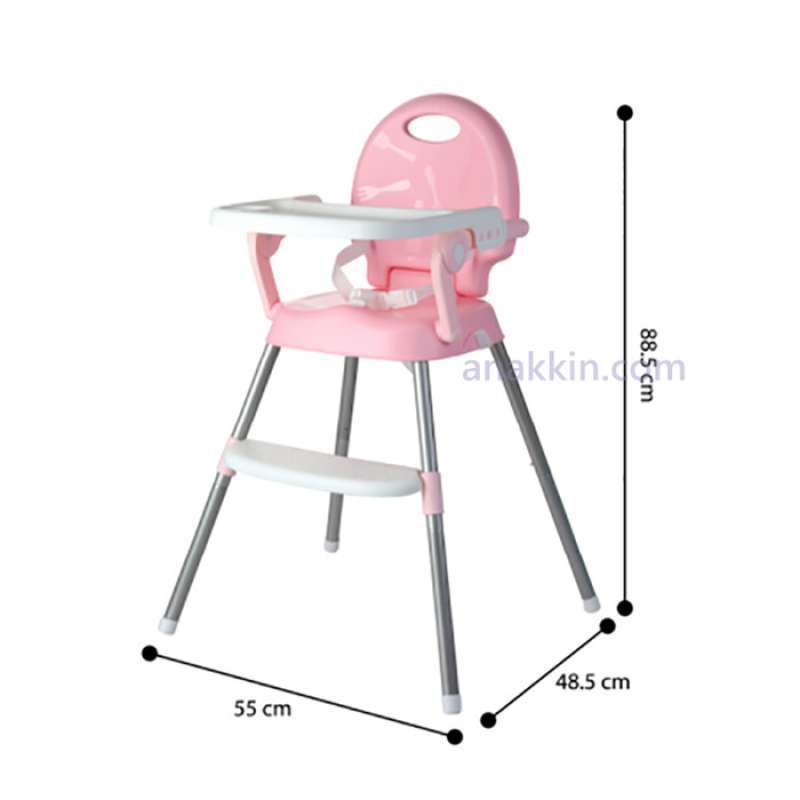 Jual Baby Safe High Chair 3 in 1 kursi duduk anak meja makan