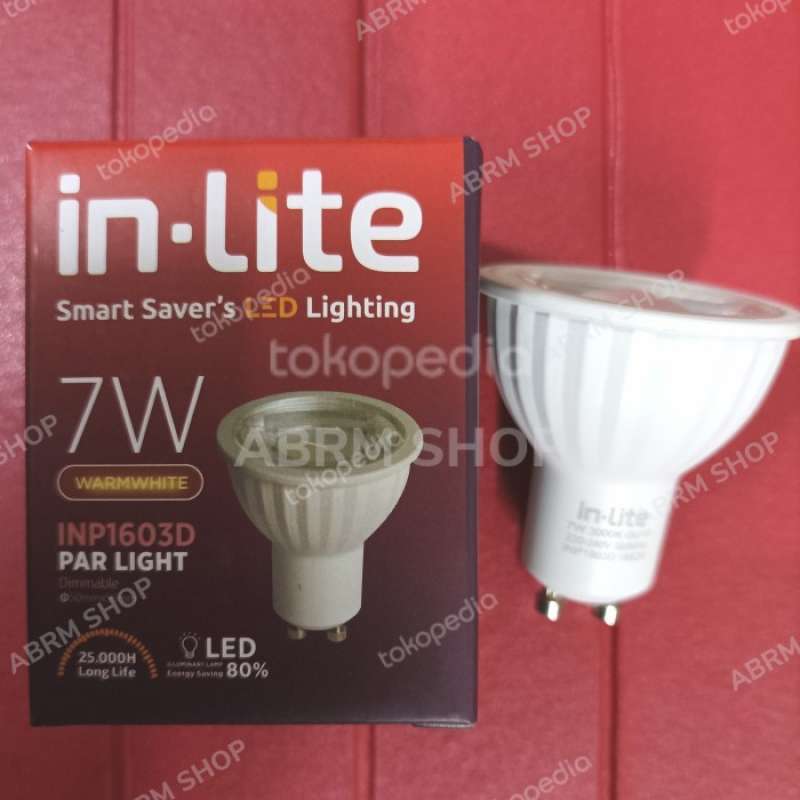 Promo IN LITE INLITE GU10 INP1603D PARLIGHT 7W 7 W 600LM 220 300K