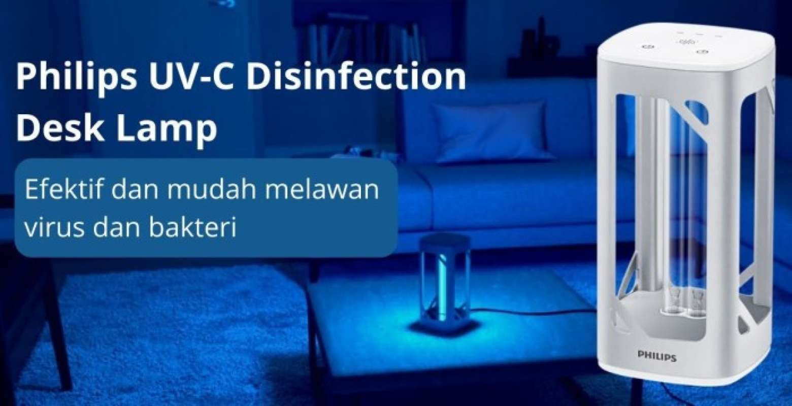 Harga philips uvc online disinfection desk lamps