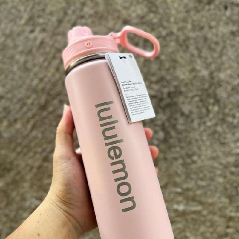 Promo Lululemon Back To Life Sport Water Bottle 24oz (710ml) - Tumbler  Promo - Merah Muda Diskon 13% Di Seller Hazelika - Cengkareng Barat-2, Kota  Jakarta Barat