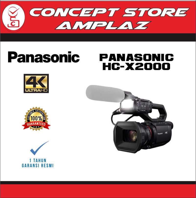 Jual Panasonic Hc-x2000 Uhd Camcorder 4k X2000 X 2000 Di