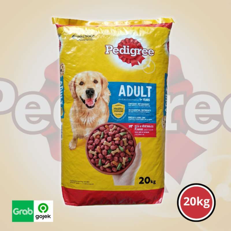 Jual Pedigree Adult 20 Kg Termurah Harga Grosir Terupdate Hari