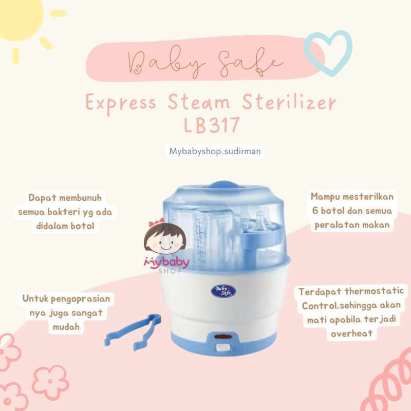 Bottle express sale steam sterilizer