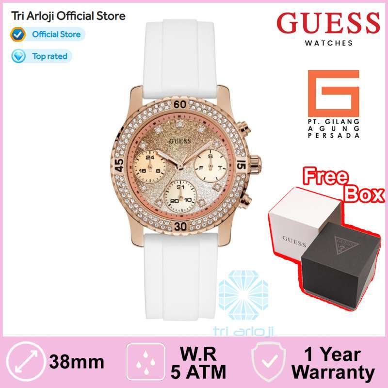 Promo Guess Watches Guess W1098l5 Confetti Jlo Jam Tangan Wanita Putih Diskon 35 Di Seller Tri Arloji Official Store Senen Kota Jakarta Pusat Blibli
