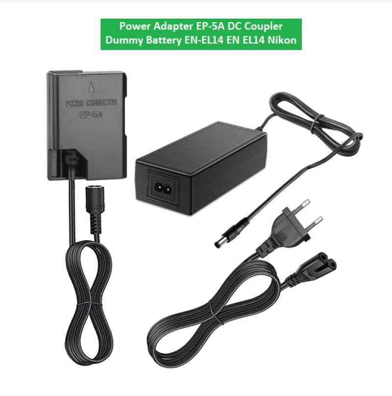 Jual Ep-5a Power Adapter DC Coupler Dummy Battery En-el14 En El14