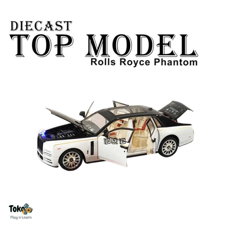 Phantom Model Rolls Royce Diecast Model Cars DC Mainan Anak