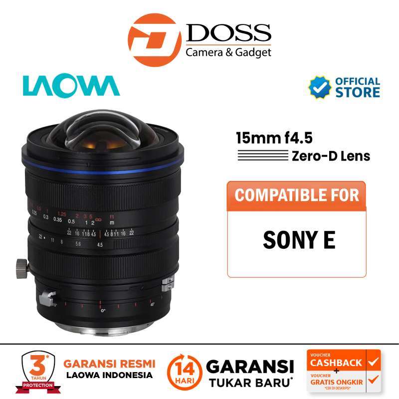 Laowa 15mm Zero-D Shift Lens laowa 15 mm f45 zero D lens
