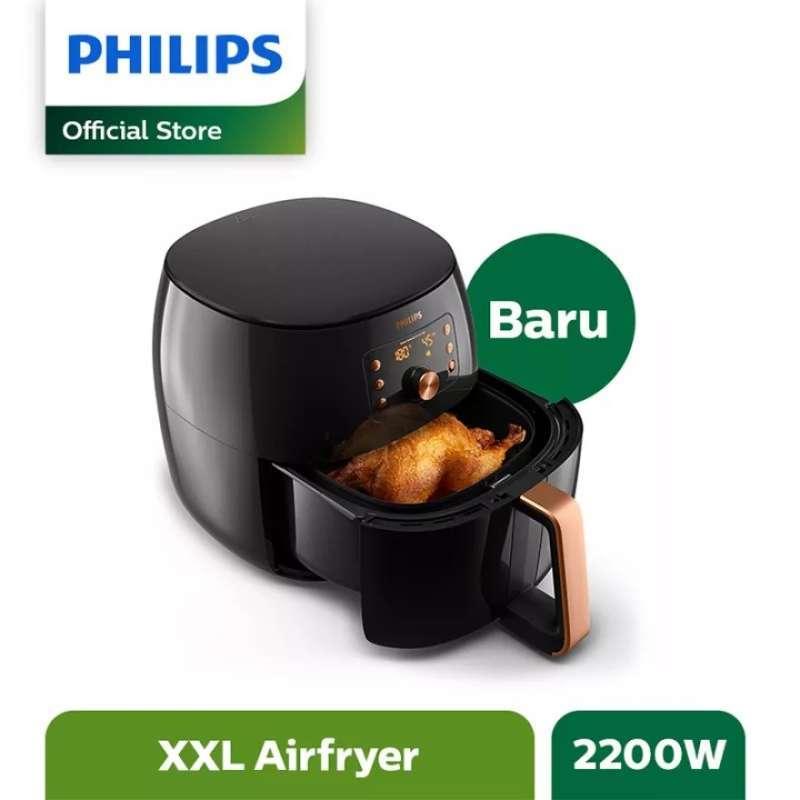 PHILIPS Premium Air Fryer HD9860/90 XXL Airfryer HD9860 HD 9860 HD-9860  GARANSI RESMI