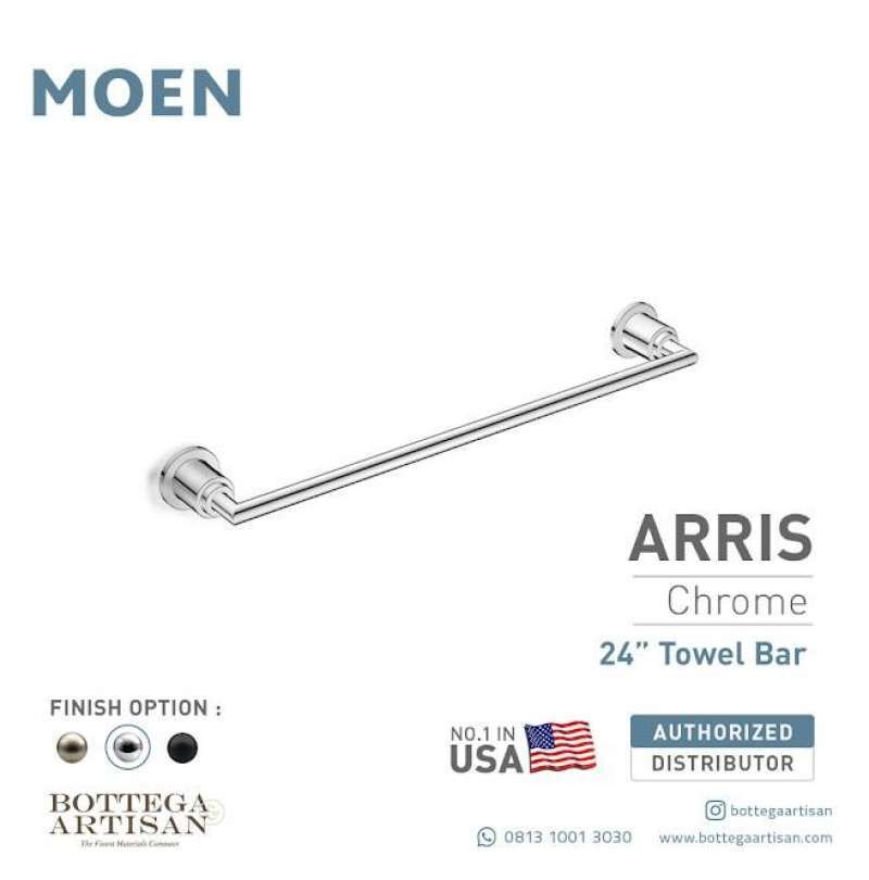 Jual Bath Accessories Moen Arris 24 Towel Bar Chrome Yb0824ch Di Seller Bottega Artisan Pinang Kota Tangerang Blibli