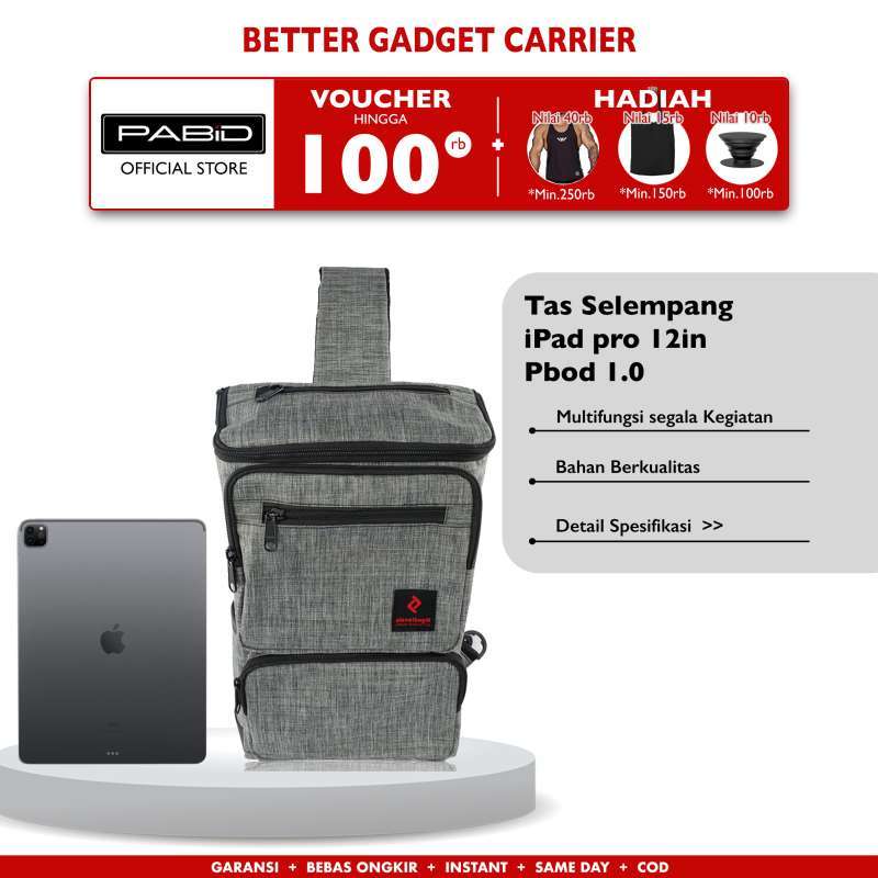 Promo Tas Selempang Punggung Pria iPad Pro 12 PABiD by TXW Pbod1