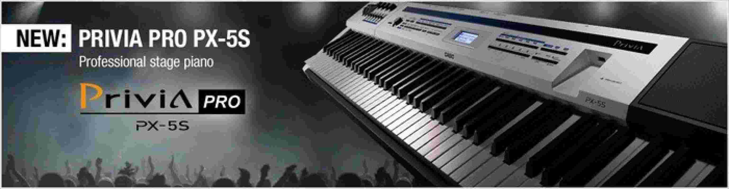 Jual STAGE PIANO PRO PRIVIA PX 5S White murah di Seller Gamelan