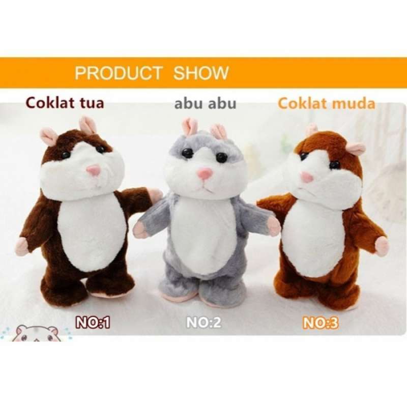 Talking walking hamster hot sale