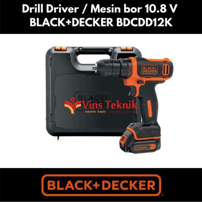 Black decker sales bdcdd12k