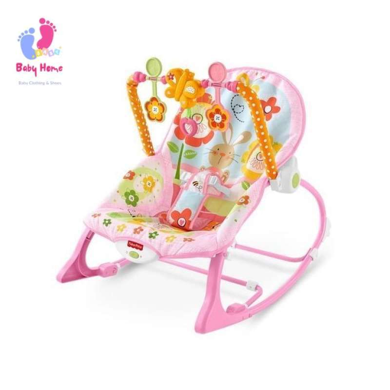 Promo Baby Rocking Chair Baby Bouncer Rocker Ayunan Bayi PINK