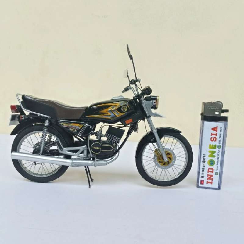 Jual Diecast Miniatur Motor Yamaha Rx King Skala 1 12 Handmade Di