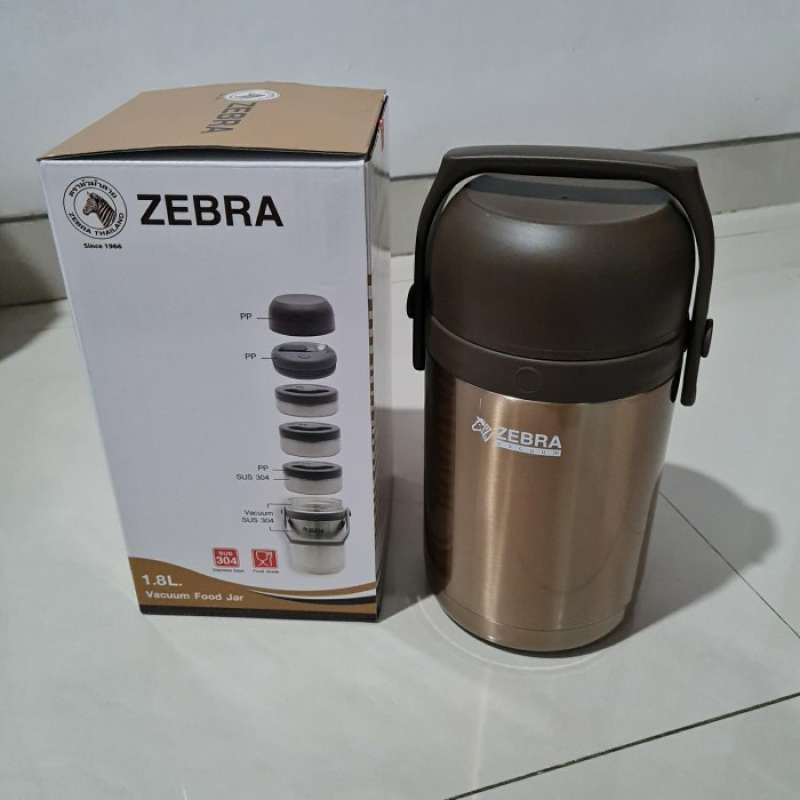 Zebra vacuum clearance food jar