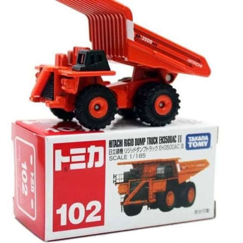 Tomica hitachi on sale dump truck