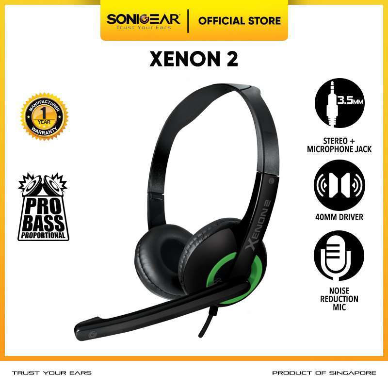 Sonicgear headset hotsell xenon 2