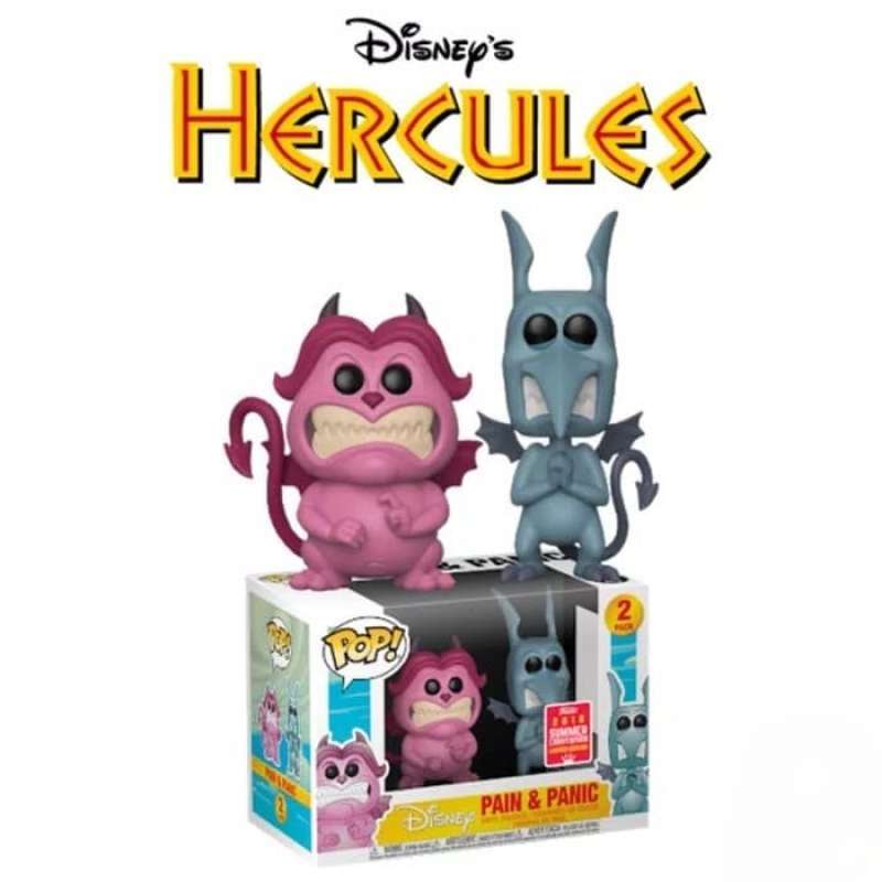 Disney - FUNKO POP! 　ヘラクレス　ハデス　ペインパニック　ヴィランアッセンブル Amazon.com: Funko POP! Deluxe Disney Villains Assemble