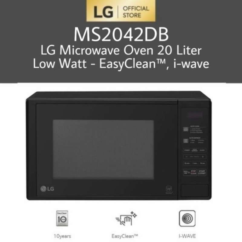 Microwave lg low hot sale watt