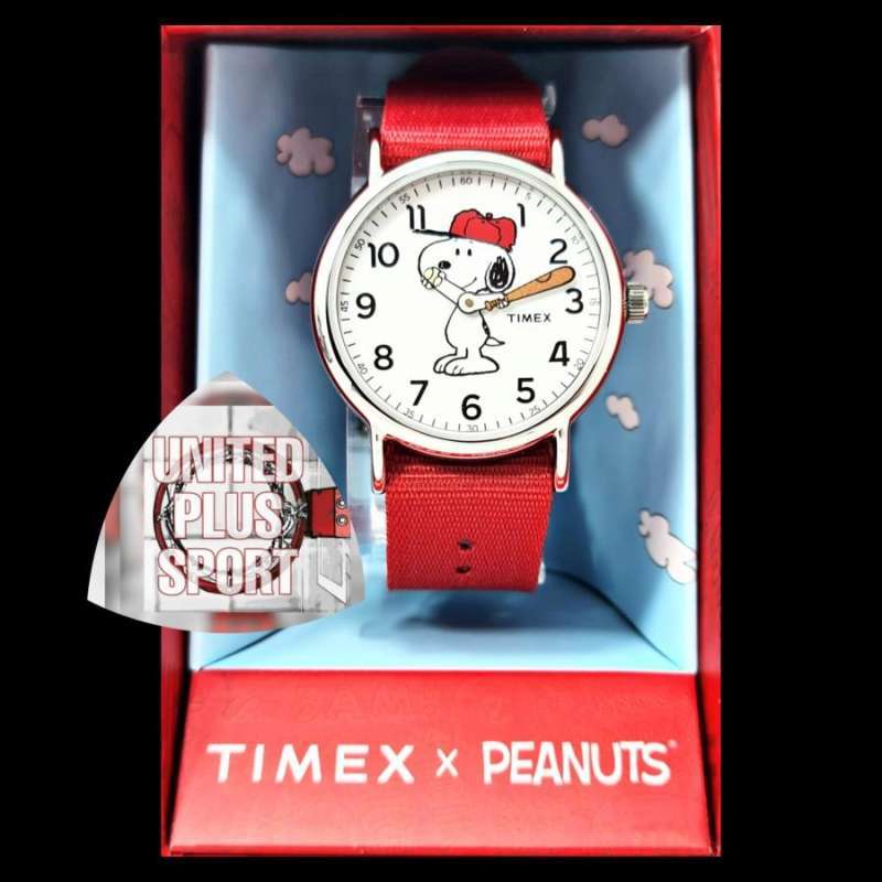 Jual Jam Tangan Timex X Peanuts Original Timex Weekender Merah Di Seller United Plus Sport Pajajaran Kota Bandung Blibli