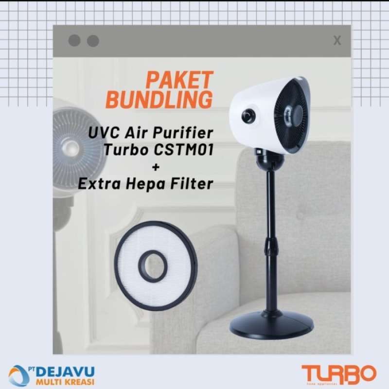 Air purifier outlet turbo