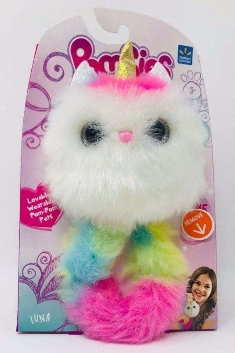 Jual Pomsies Luna Unicorn Limited USA Plush Interactive Toys Hot