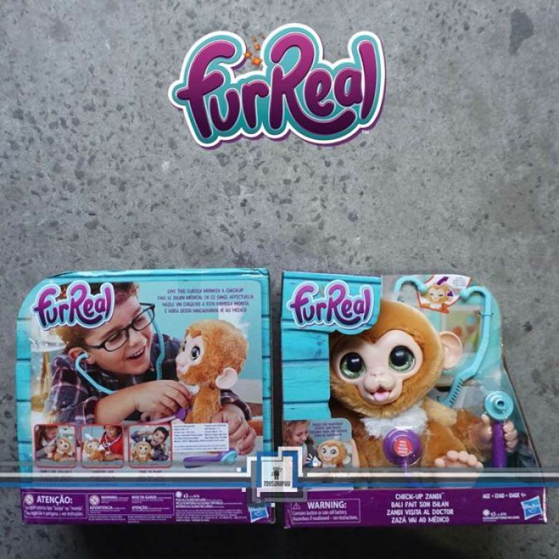 Furreal monkey doctor hot sale