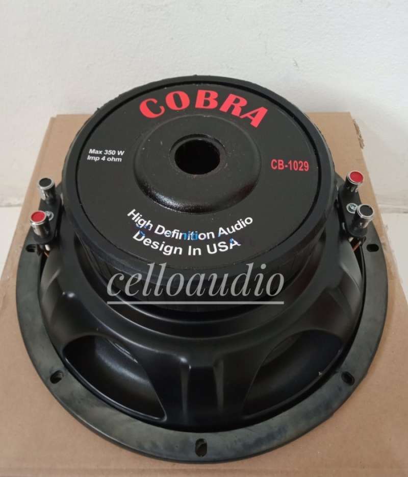 Speaker cobra top 10 inch