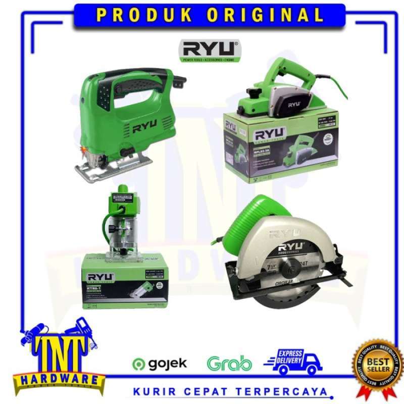 Jual Paket Tukang Kayu Komplit Ryu Planer circular Saw jig Saw trimmer Di Seller Mba Ayu Tugu Selatan Kota Jakarta Utara Blibli
