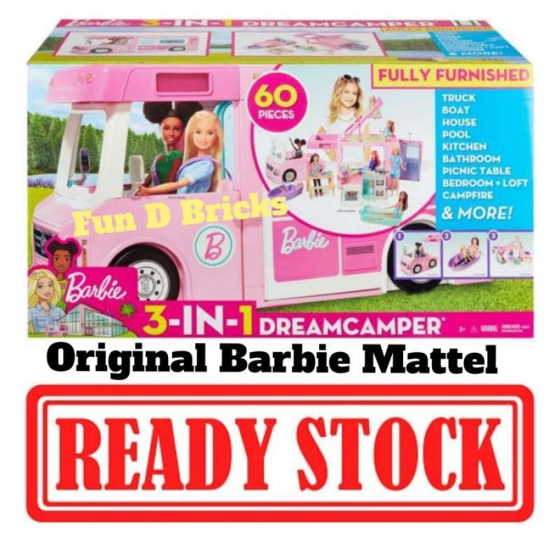 Barbie 3 in one dream 2025 camper