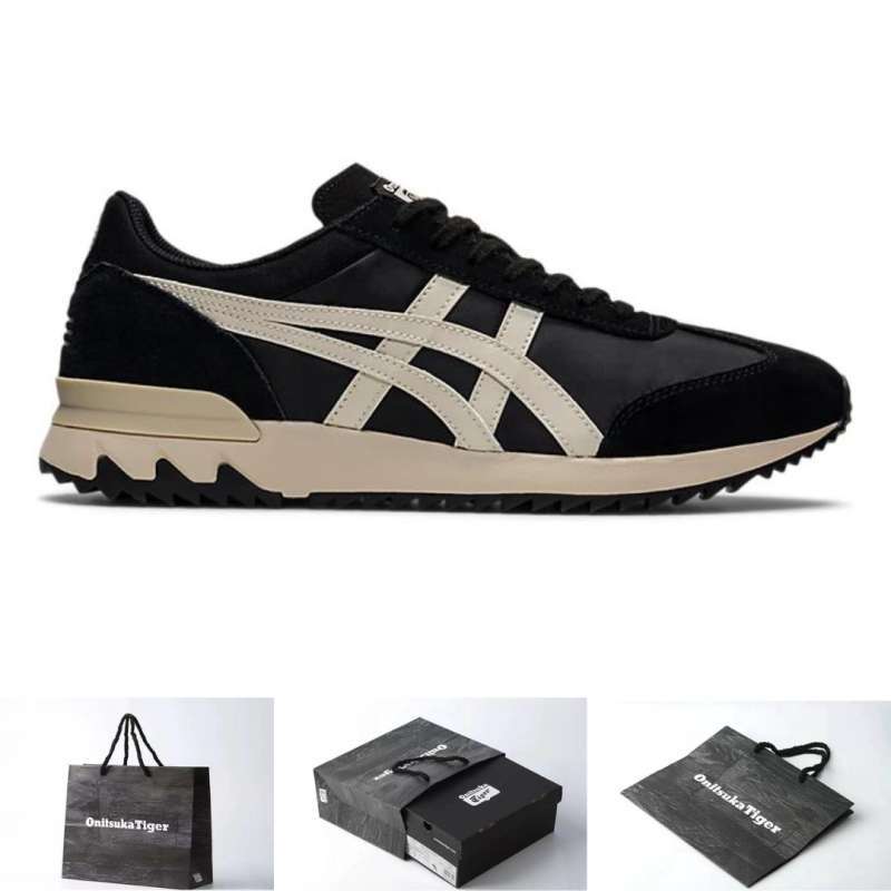 Sepatu Onitsuka Tiger Mexico66 California 78 Ex Black Oatmeal