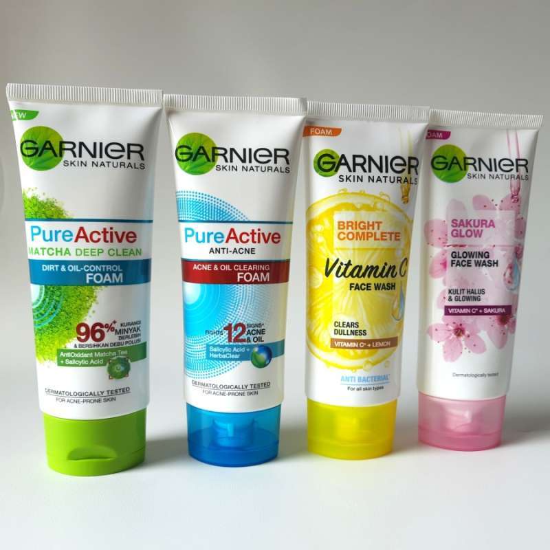 GARNIER FACIAL FOAM ALL VARIANT 100ml