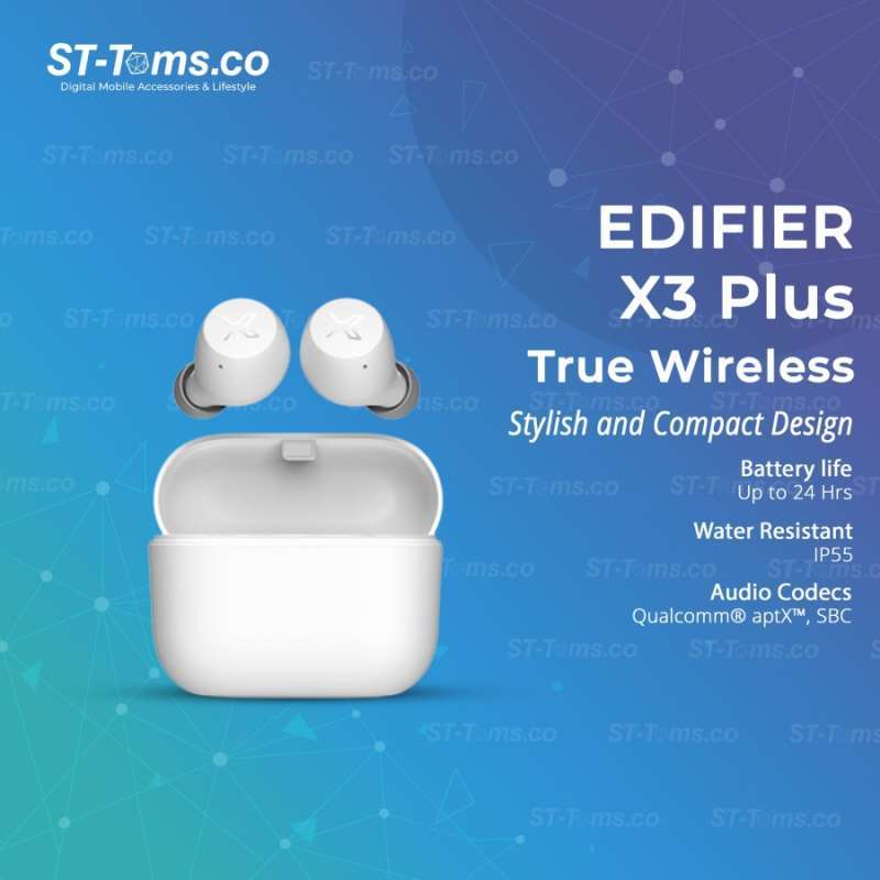 Jual Edifier X3 Plus X3 True Wireless TWS IP55 With Qualcomm